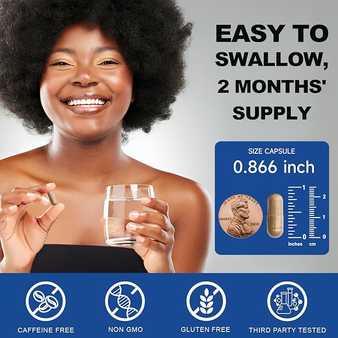 10-in-1 Lion's Mane Mushroom Capsules, 120 1322 mg,