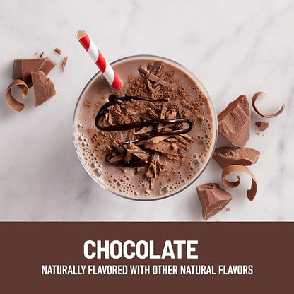 SlimFast Protein Shake, Chocolate- 20g Protein, 24 Vitamins 11 Fl 12)