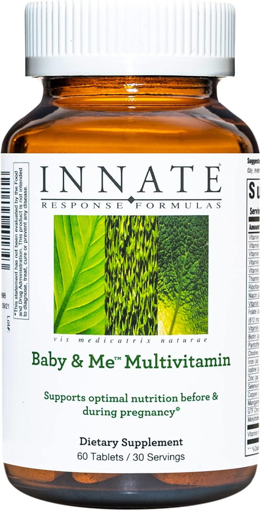 Innate Response Formulas Baby & Me Multivitamin B12 and D3 - 60 Tablets (30 Servings)