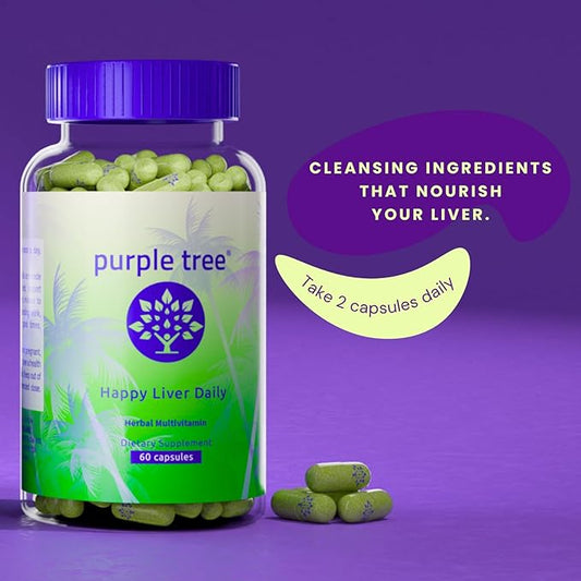 purple tree Happy Liver Daily 60 Veggie