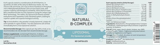 Kala Health Natural Liposomal B Complex 6 important (60)
