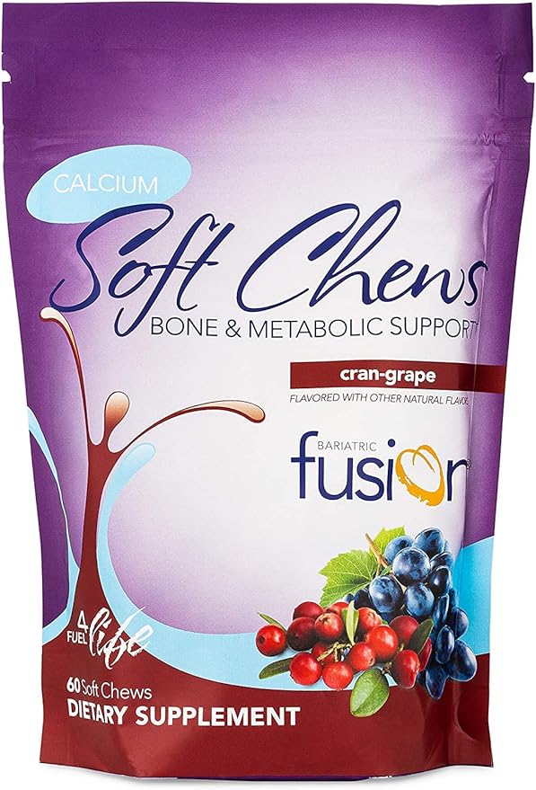 Bariatric Fusion Calcium Citrate & Energy 60 Count