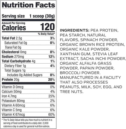 Vega Protein & Greens Bundle, Chocolate (25 Servings
