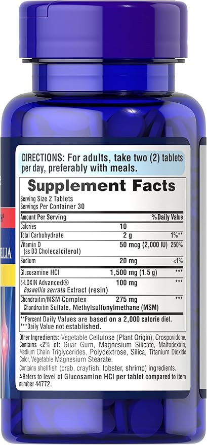 Puritan's Pride Triple Strength Joint Soother®