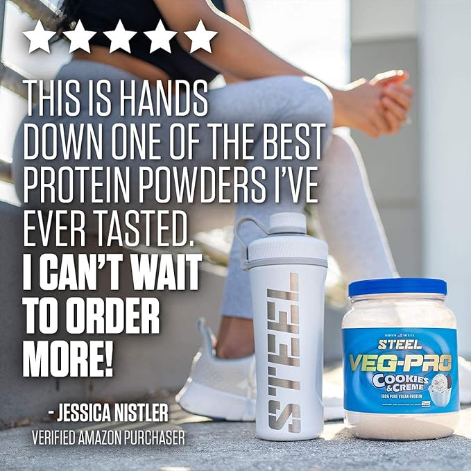 Steel Supplements Veg-PRO 25 Servings (1.65lbs) |