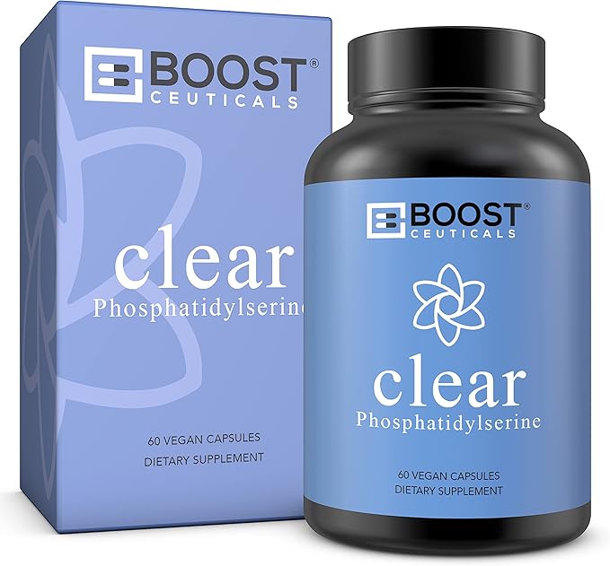 Phosphatidylserine Supplement 500mg Vegan Non GMO 100mg Plus 500mg Complex