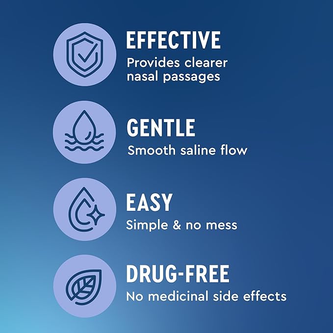 Navage Nasal Care Starter Bundle Nose 20 SaltPods, 10 SaltPods