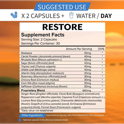 PCI Freedom Cleanse Restore Dr. Omar Support-30-Day Supply, 180ct Vegetarian