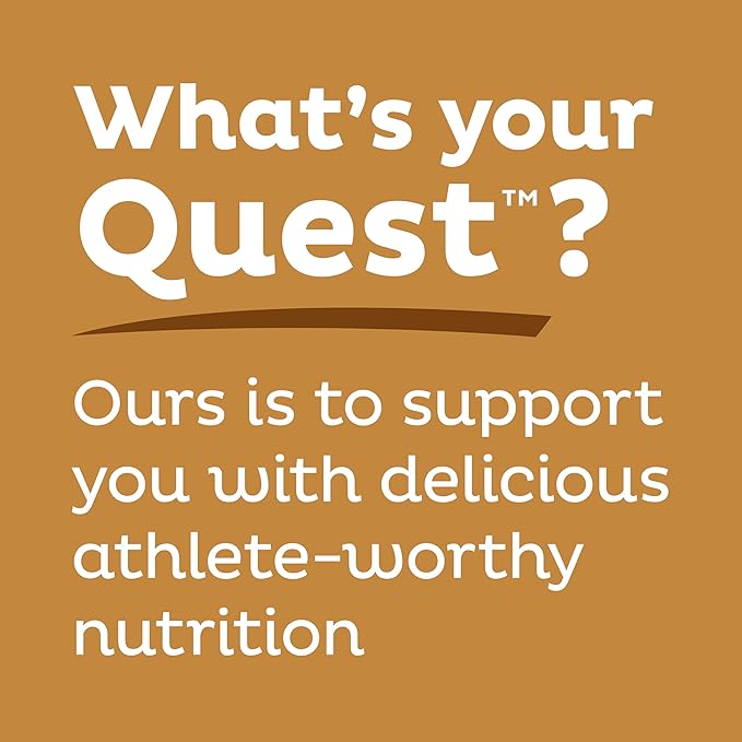 Quest Nutrition Dipped Chocolate Chip Cookie Dough Protein Bars, 18g Protein, 3g Net Carbs, Gluten Free, 1.76 Oz, 12 Count