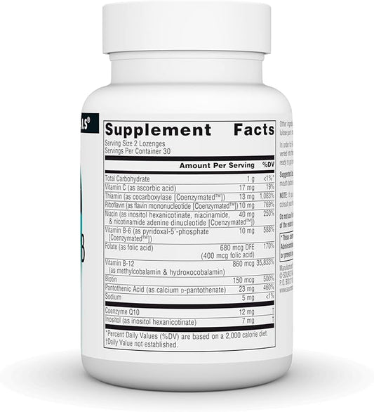 Source Naturals Coenzymate B Complex 60 Lozenges