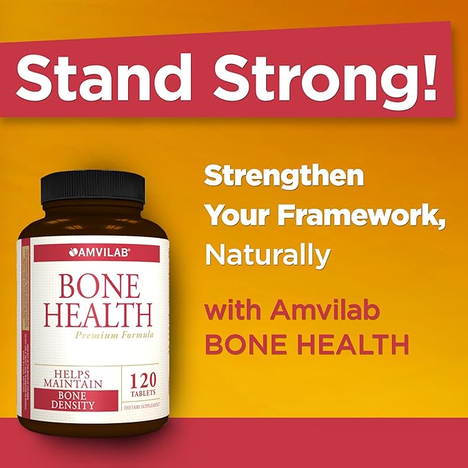 Bone Health Calcium 1000mg, Magnesium 500mg 600IU. Potent 120 Count