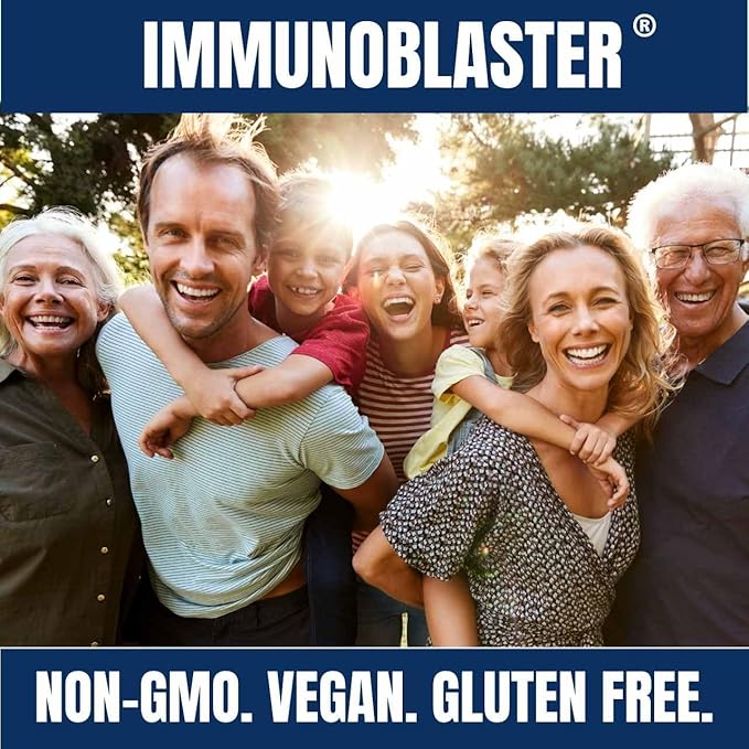 (2 Pack) ImmunoBlaster Zinc Quercetin 500mg 120 Count