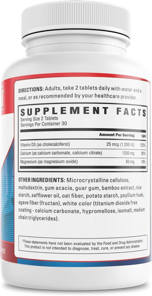 U.S. Doctors' Clinical Calcium, Magnesium + D3 for (60)