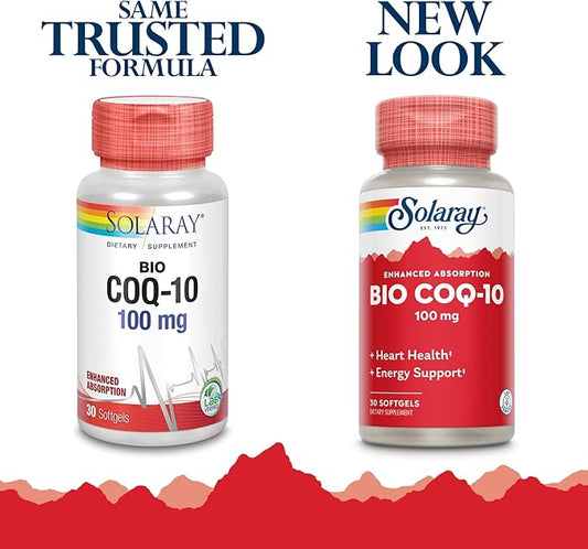 Solaray Bio CoQ-10 100 mg (30 CT)