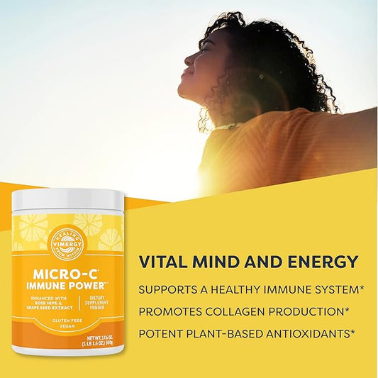 Vimergy Micro-C Immune Power TM * 500g – 278 servings 1000mg/serving –