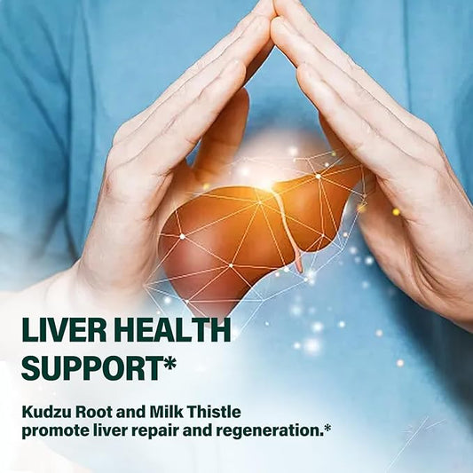 Kudzu Root Liver Health Support Liquid 2oz