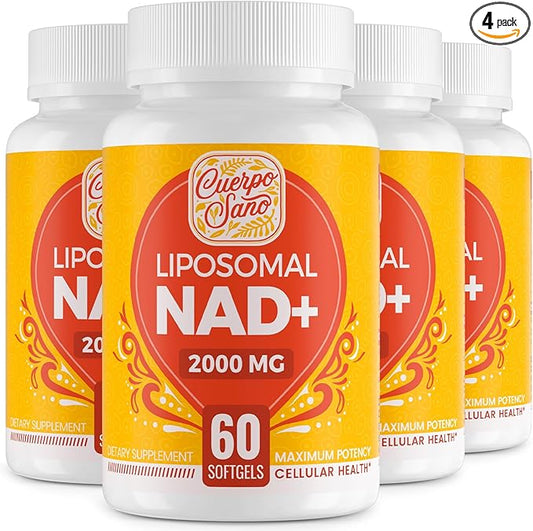 2000 MG NAD Supplement, Liposomal NAD+ Supplement with High Absorption, More Efficient Than Nicotinamide Riboside, Pure & Plus Boosting Supplement, Aging Defense, Metabolism & Cellular, 240 softgels