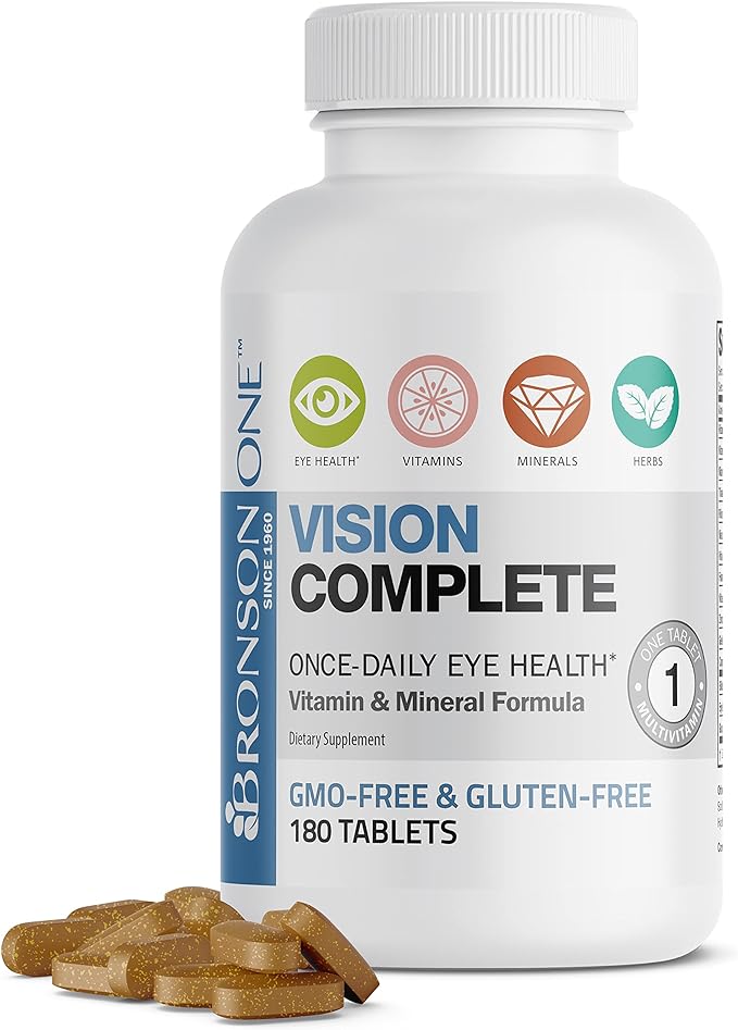 Bronson ONE Daily Vision Complete Eye 180 Tablets