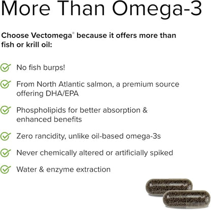 Terry Naturally Vectomega 60 Capsules Omega-3 from 60 Servings