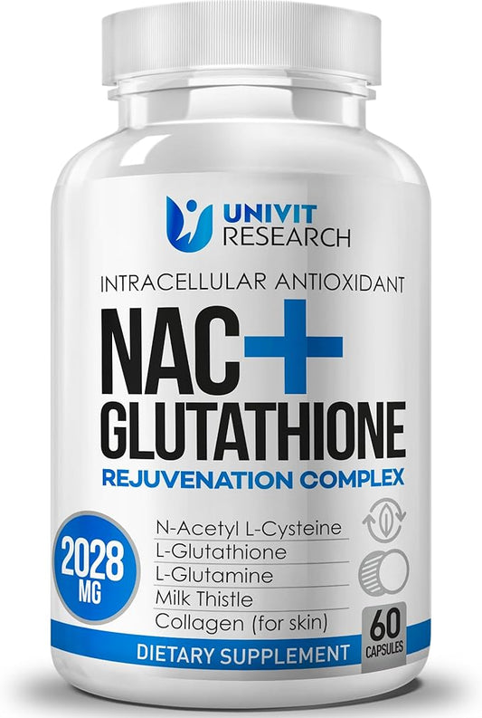 Advanced Complex-NAC Supplement (N-Acetyl L-Cysteine) 600mg 500mg and