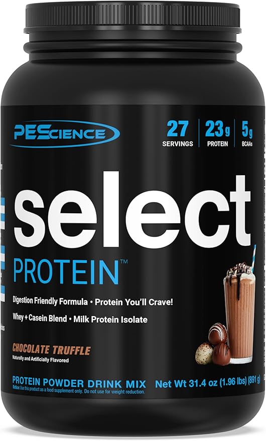 PEScience Select Low Carb Protein Powder, 27 Serving,