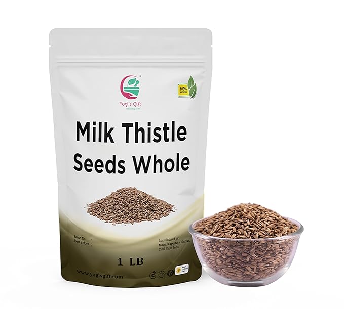 Milk Thistle Seeds 1 LB (Whole)