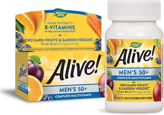 Nature’s Way Alive! Men’s 50+ Complete 50 Tablets