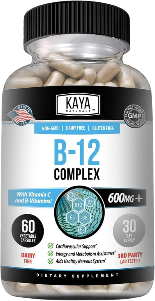 Kaya Naturals B-12 Complex 60 Count