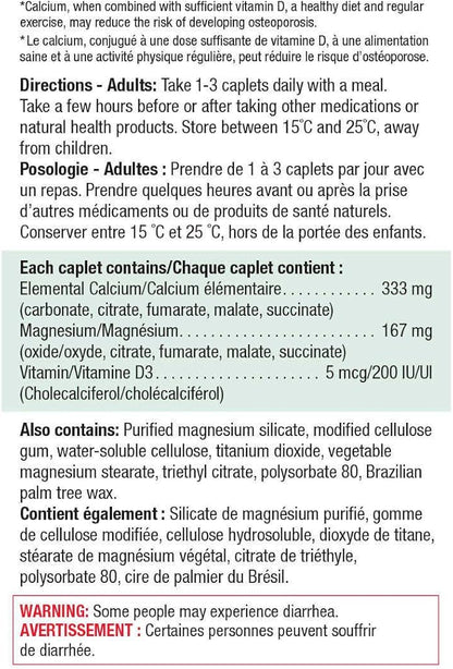 Jamieson Calcium Magnesium with Vitamin D3 420 caplets