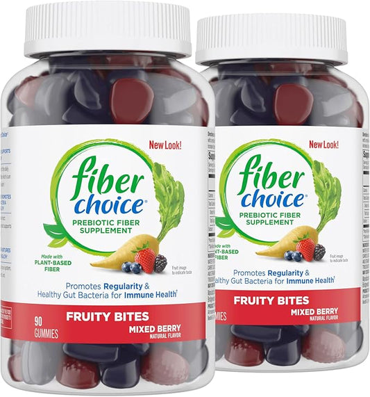 Fiber Choice Fruity Bites Daily Prebiotic 90 Count 2)