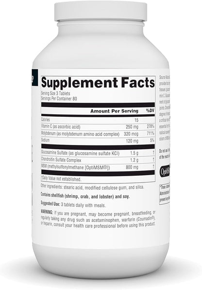 Source Naturals Glucosamine Chondroitin Complex 240 Tablets