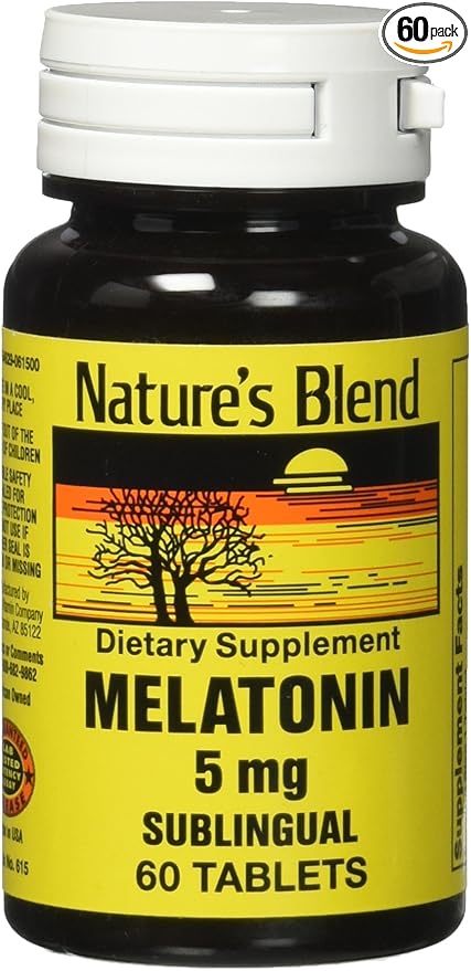 Nature's Blend Melatonin 5 mg 60