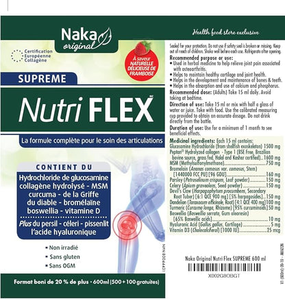 NAKA Original Nutri Flex Supreme 600 (20.3 oz), Acid-20% Extra