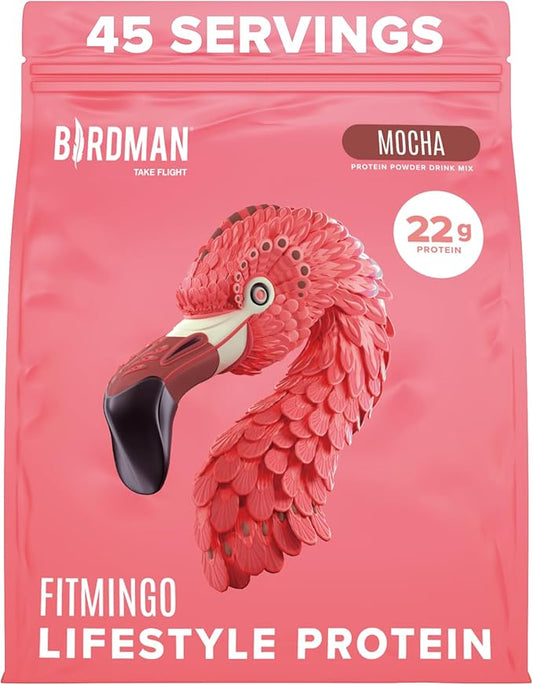 BIRDMAN Fitmingo Vegan Protein Powder 22g Plant