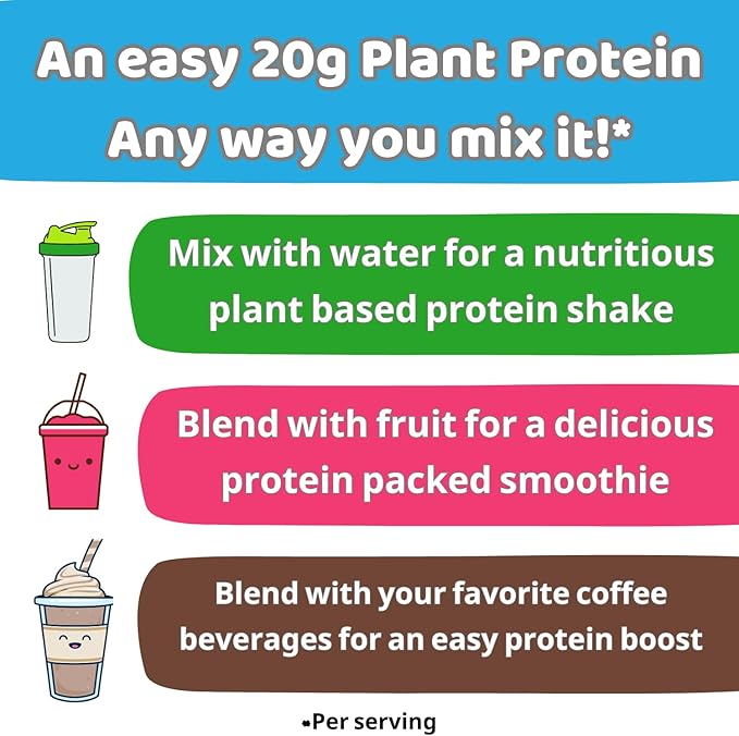 Vegan Vanilla Flavored Pea Protein (2lbs)