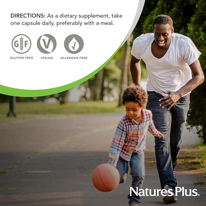 Nature's Plus Super B-50 Balanced B-Complex 180 Vegetarian