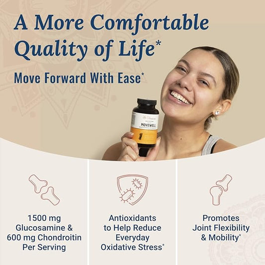 MoveWell by LiveConscious Glucosamine Chondroitin (2-Pack)