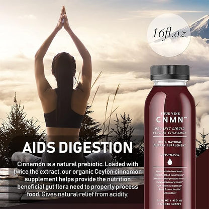 True Vine 3200mg Liquid Ceylon Cinnamon 100% Organic (16 fl