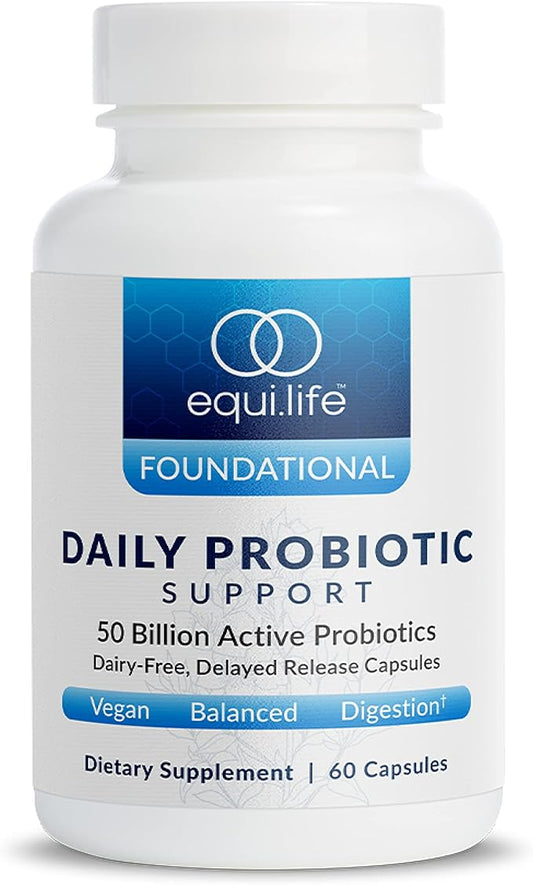 Equilife - Daily Probiotic Support, Probiotics (60 Capsules)