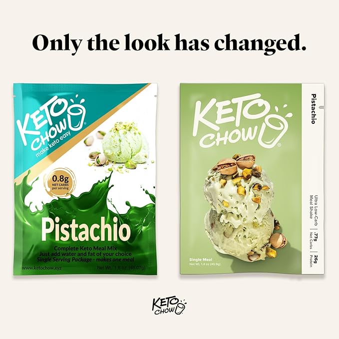Keto Chow- Classic Flavors Single meal