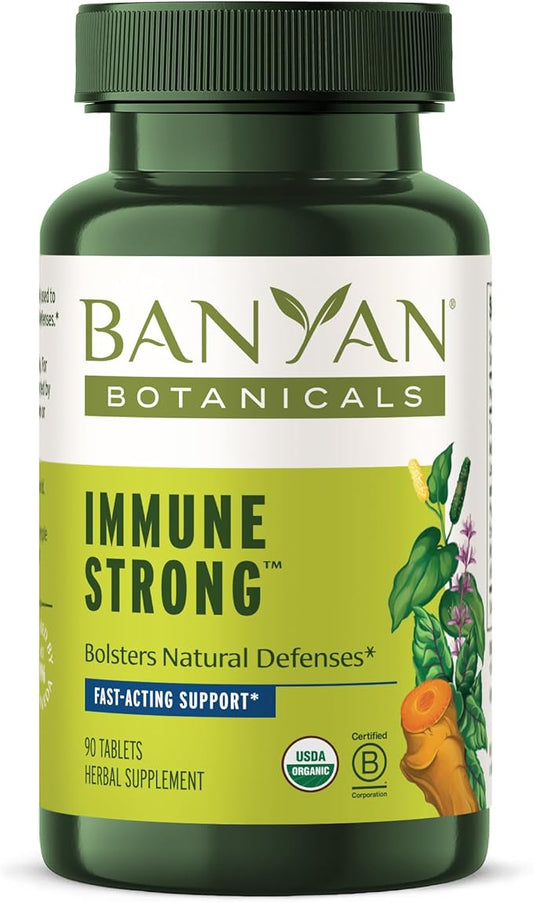 Banyan Botanicals Immune Strong – Organic 90 Tablets