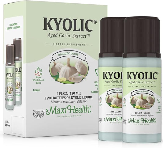Kyolic Aged Garlic Extract Liquid (2 Pack)