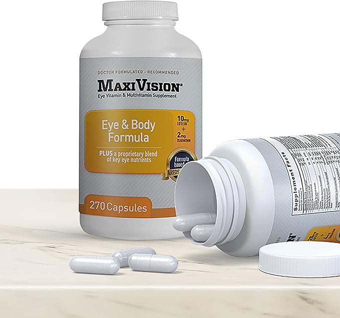 MaxiVision® Eye & Body Formula 2 Study 270 Eye 1 Bottle