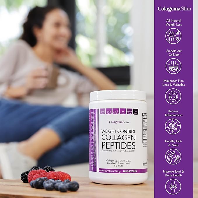 Colageina Slim Weight Control Multi-Collagen Peptides.