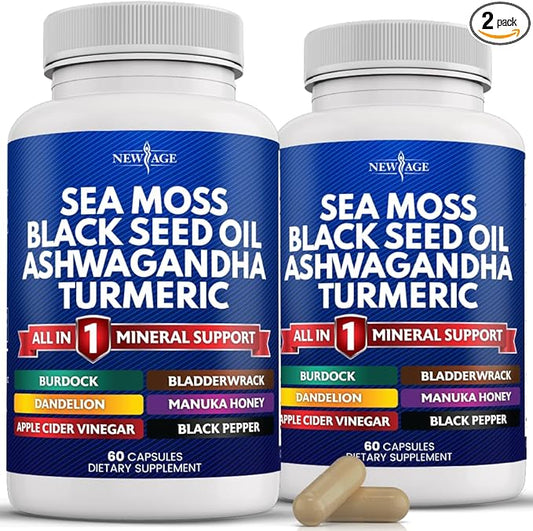 NEW AGE Sea Moss Black Seed