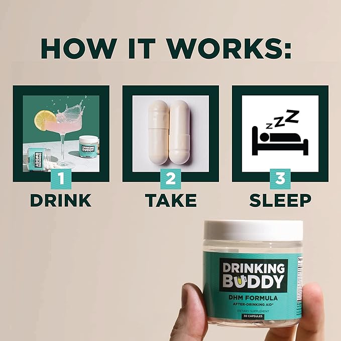 (2pack, After-Drinking Aid with DHM, Prickly
