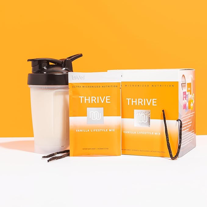 Le-Vel Thrive 2.0 Premium Vanilla Protein 16 Packets