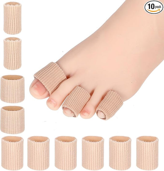 10 Pack 3 Size Toe Tubes, (3 Size,
