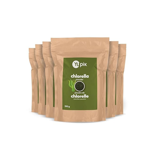 Yupik Chlorella Powder, 8.8 oz (Pack of 6)