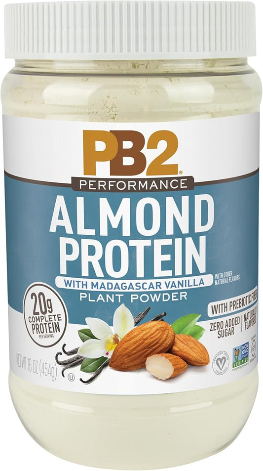 PB2 Performance Almond Protein Powder [1 lb/16 lb/16 oz 20g of
